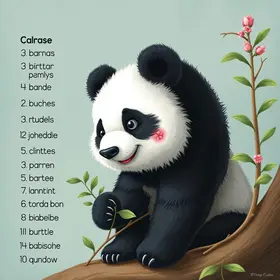 nomes para pandas